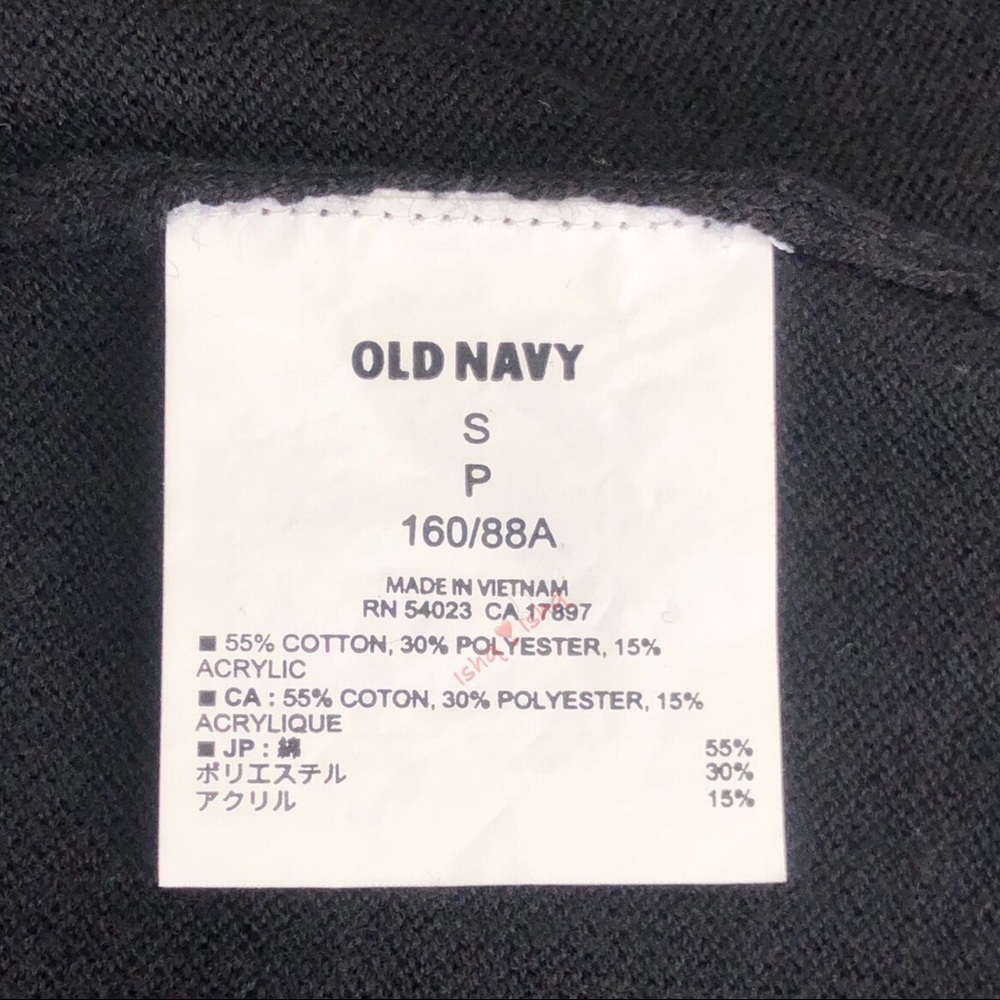 Old Navy V-neck Long Sleeve Cotton Hi Lo Sweater S - Picture 4 of 7